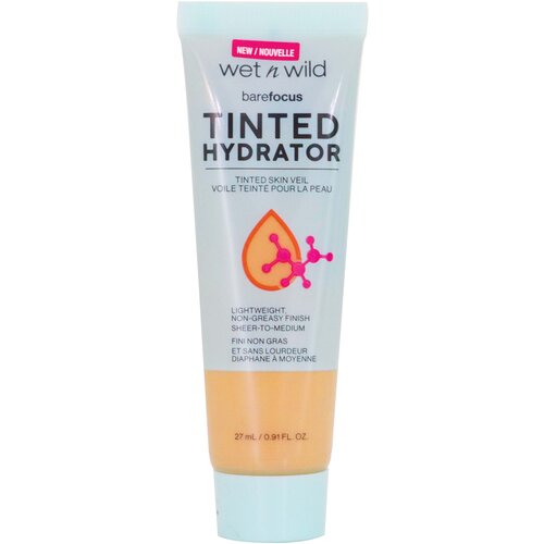 Wet'n wild barefocus tinted hydrator tonirana krema za lice, 1114065E medium tan, 27 ml Cene