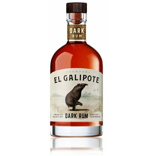 El Galipote Dark Rum 40% 0.7l Slike