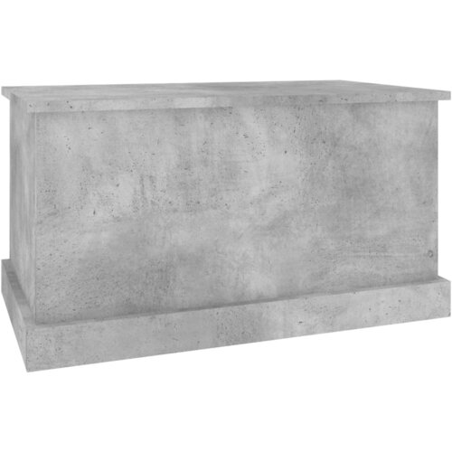 Kutija za pohranu boja betona 70 x 40 x 38 cm konstruirano drvo Slike
