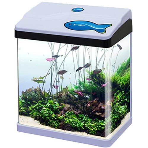Sobo akvarijum T-720F 15L - bela boja Slike