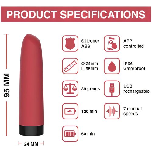 Magic Motion Mini vibrator Awaken APP Slike