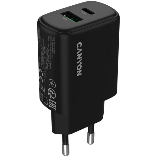 Canyon charger OnCharge 200 20W 1xPD 1xQC EU Black Cijene