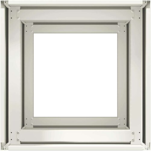 VidaXL Sadilica bijela 40x40x80 cm od hladno valjanog čelika Slike