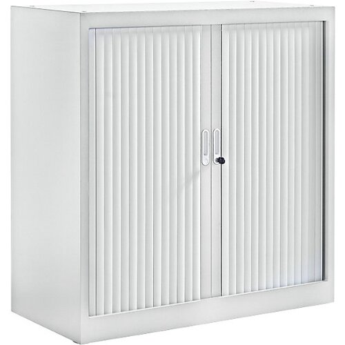 eurokraft pro Omara z rolojem, ŠxG 1000 x 450 mm, višina 1050 mm, svetlo siva Cene