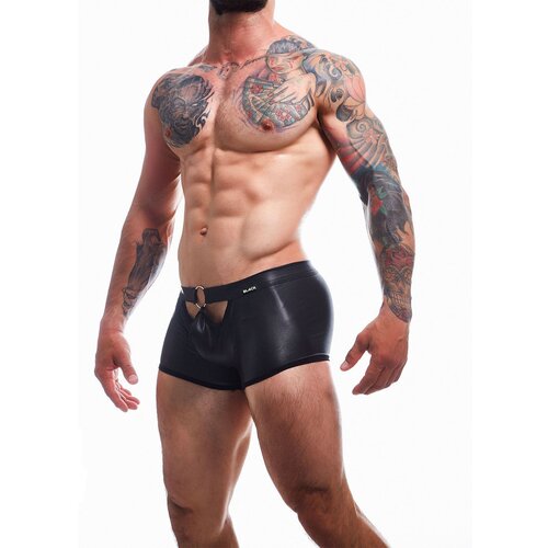 Cut4Men BL4CK03 Peekaboo Mini Pants Black M Cene