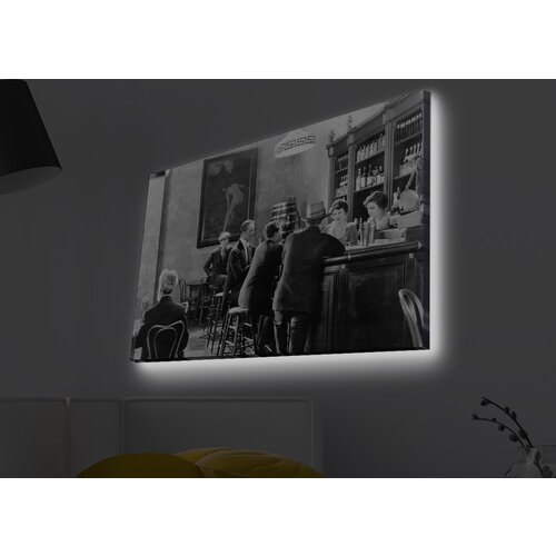 Opviq slika na platnu sa LED osvetljenjem 45x70cm Cene