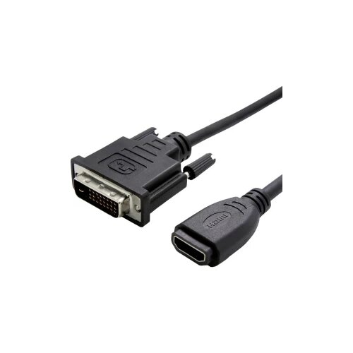 Value DVI priključni kabel 0.15 m 12.99.3116 crna [1x muški konektor dvi, 24 + 1 pol - 1x ženski konektor HDMI] Cijene