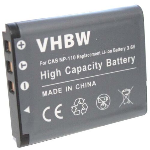 VHBW Baterija NP-110 / BN-VG212 za Casio Exilim EX-Z2000 / EX-Z2300 / JVC Everio GZ-V500 / GZ-VX700, 750 mAh Slike