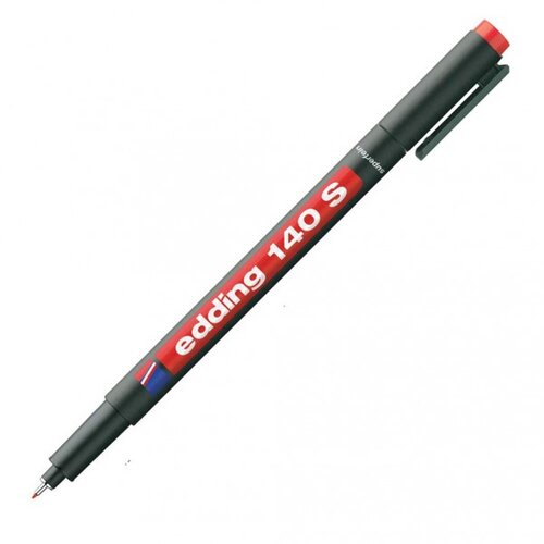 Edding OHP marker EDE140S002 E-140, 0,3 mm, rdeč 10 KOS Cene