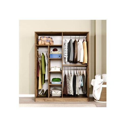 Hanah home Ormar Kardelen 1600-114, 140x180x51.8 cm, , Smeđa Slike