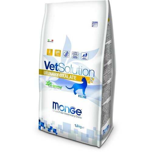 Monge vetsolution - veterinarska dijeta za mačke - urinary oxalate 1.5kg Slike