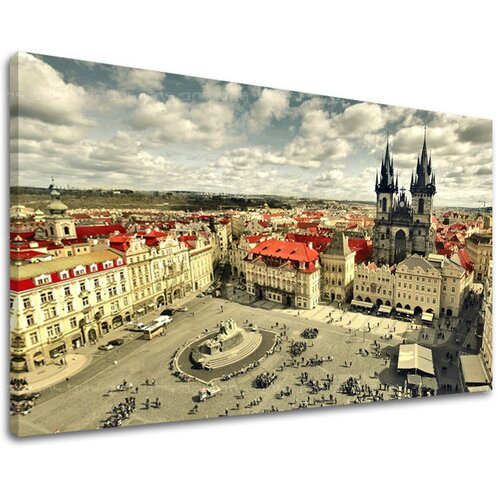  Slike na platnu mesta - praga CZ001E11 (moderne slike na) Slike