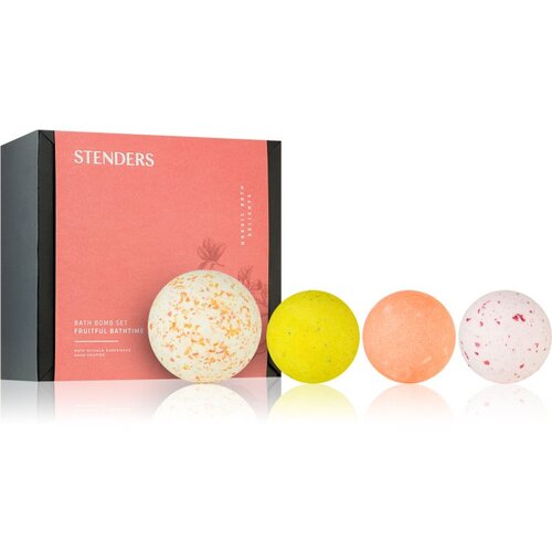 STENDERS Fruitful Bathtime! kroglica za kopel vrsta Grapefruit, Cranberry, Citrus Sorbet, Salt 4x120 g Cene