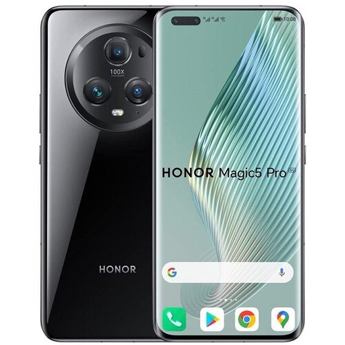 Honor Magic5 Pro 5G Dual SIM 12GB RAM 512GB crni + Poklon Remington HC450 Titanium set za &amp;scaron;i&amp;scaron;anje vrijedan 65e Slike