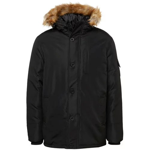Burton Menswear London Zimska jakna črna