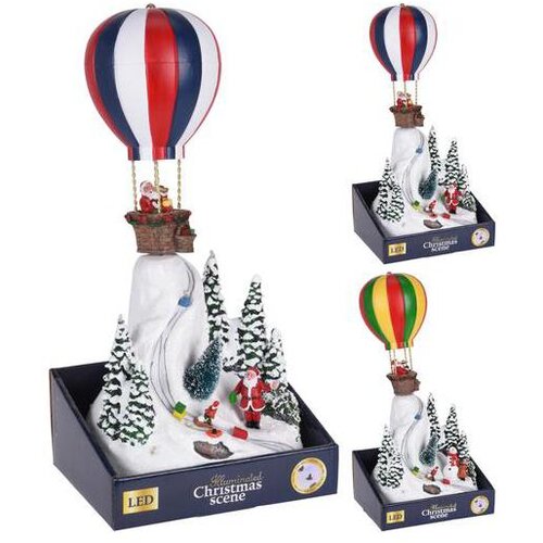  BOŽIĆNA DEKORACIJA SCENA 17*35CM Cene