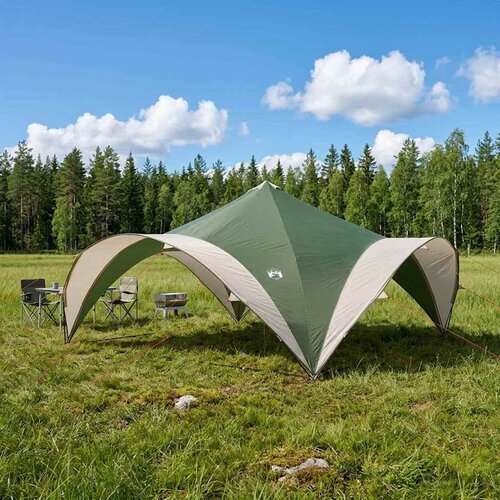  za zabave Zelena 400 x 400 x 320 cm Poliester i čelik Cijene