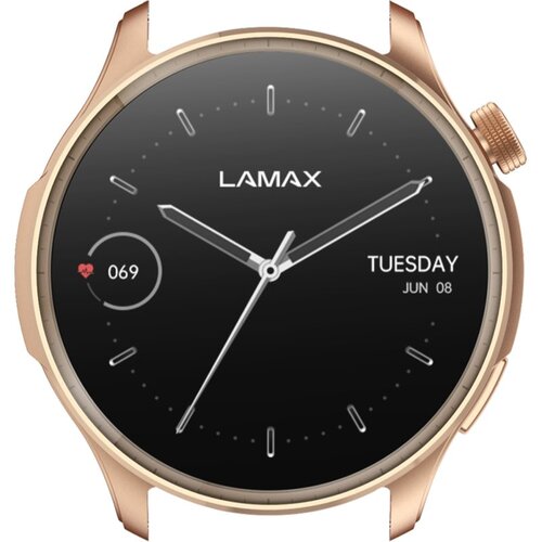 LAMAX Electronics Prism AMOLED Rose Gold pametni satovi 1 kom Slike