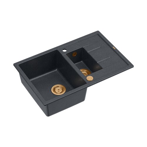 Quadron sudoper MORGAN 156 + nano PVD antracit/bakar s daljinskim upravljanjem Cijene