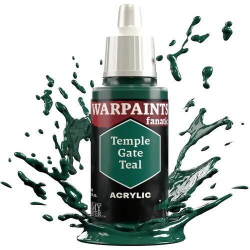 The Army Painter Warpaints Fanatic: Teals - Temple Gate Teal Cene