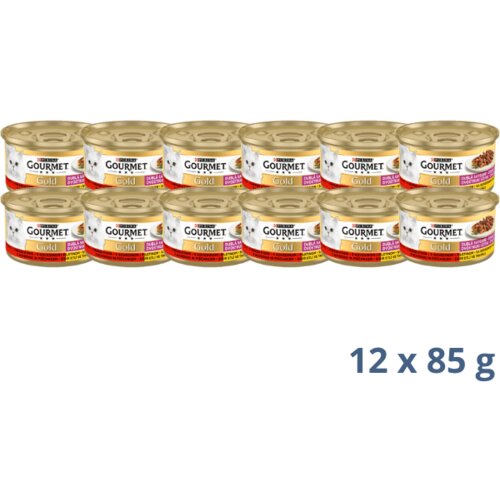 Gourmet Gold komadići u sosu duo govedina - 1.02 kg Cene