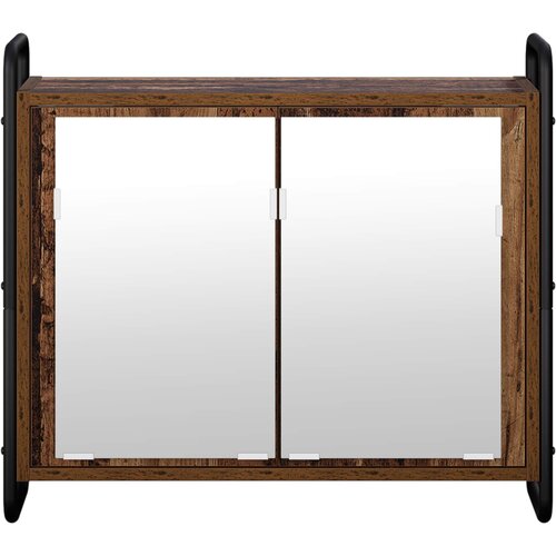  Viseci kupaonski ormar Staro drvo 64 x 20 x 56,5 cm Slike