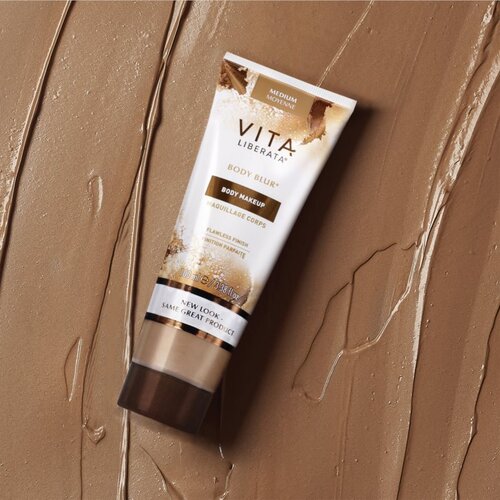 Vita Liberata body Blur&amp;trade; body makeup puder za sve vrste kože 100 ml nijansa medium Slike