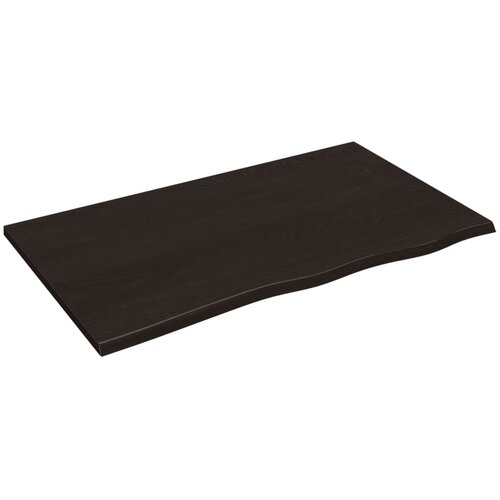 vidaXL Kopalni&scaron;ki pult temno rjav 100x60x2 cm trdna hrastovina, (21063796) Cene