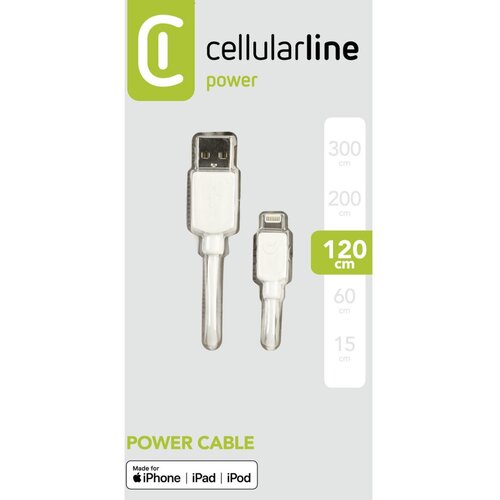 Cellular Line kabel Lightning 120 cm Slike
