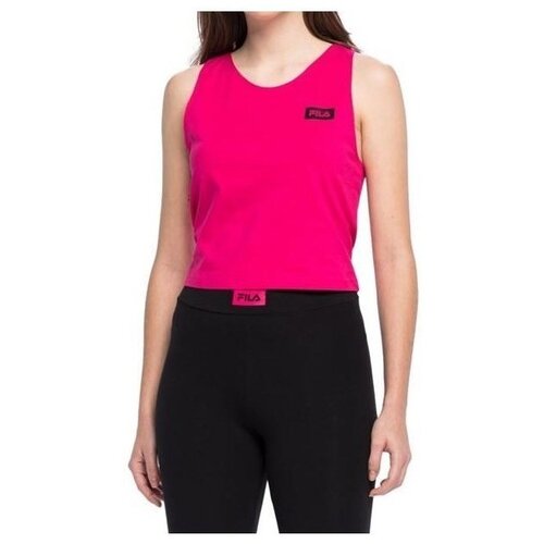 Fila Majice s kratkimi rokavi Basin Cropped Rožnata Slike