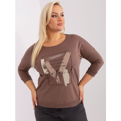 RELEVANCE Blouse-RV-BZ-8981.31P-brown Cene