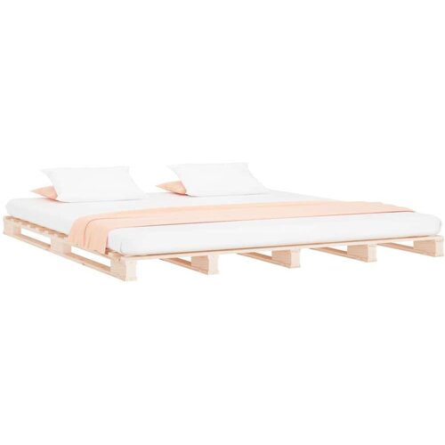 VidaXL okvir za krevet 160x200 cm od masivne borovine Slike