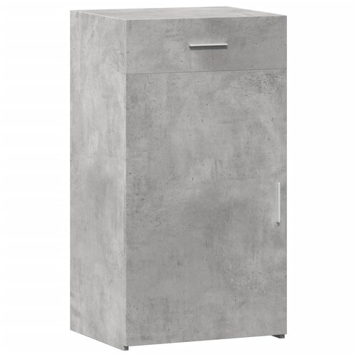 Maison Chic Komoda - Predalnik betonsko siva 50x42,5x93 cm inženirski les, (21720932) Slike