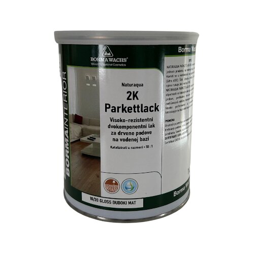 Borma Wachs Lak za parket na vodenoj bazi, Dvokomponentni, 1 l Cene