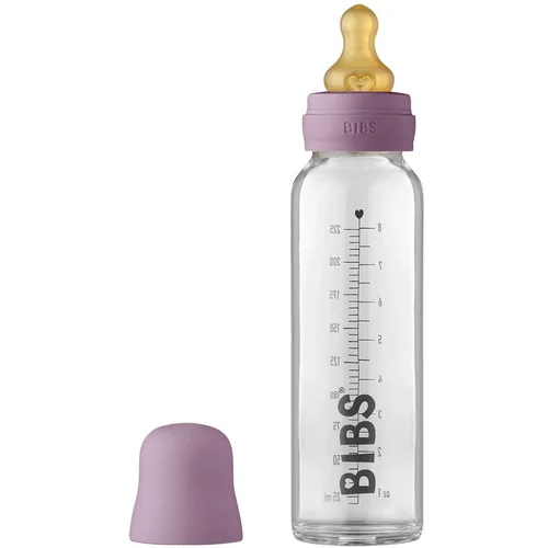 Bibs Baby Glass Bottle 225 ml bočica za bebe Mauve 225 ml