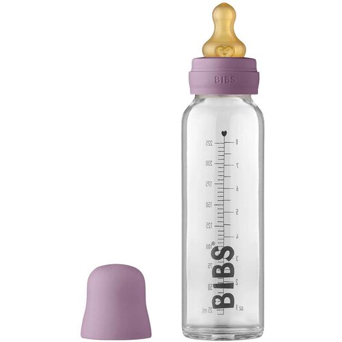 Bibs Baby Glass Bottle 225 ml steklenička za dojenčke Mauve 225 ml Cene