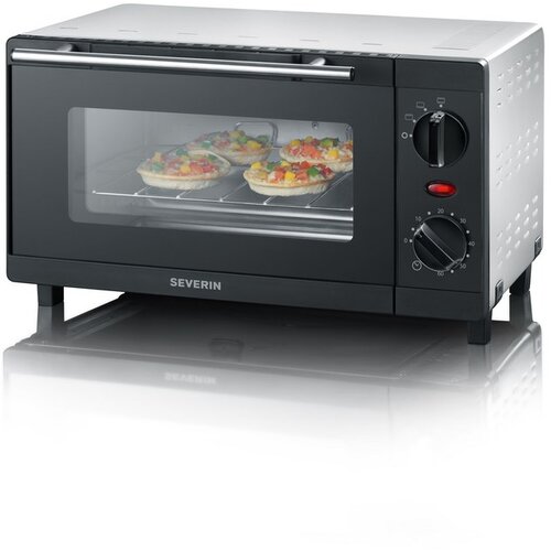 Severin TO 2052 toaster oven 9 L 800 W Black Grill Slike