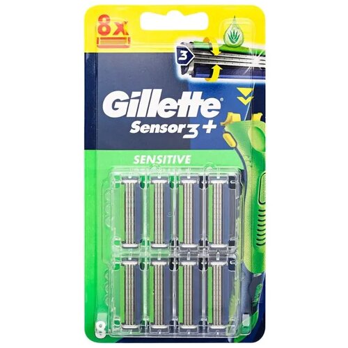 Gillette Set dopuna za brijač Sensor3 Sensitive, 8 komada Cene