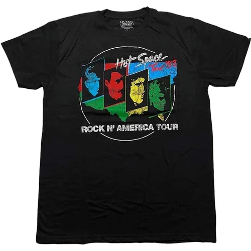 Queen Košulja Hot Space Tour '82 Unisex Black XL