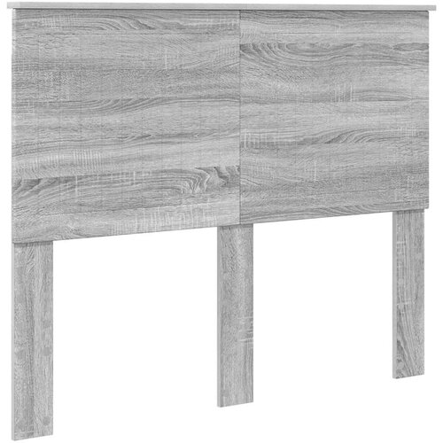  Okvir za krevet s uzglavljem Siva Sonoma 120 x 200 cm Slike