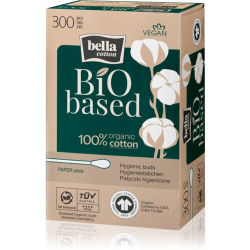 Bella Cotton BIO based vatne paličice 300 kos Cene