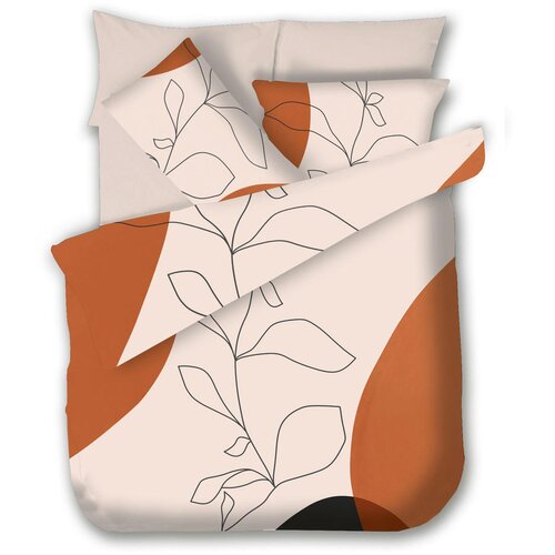 Esposa posteljnina 140/200/4 cm saten rjava, bež Cene