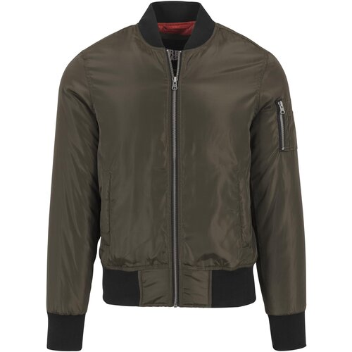 Urban Classics 2-Tone Bomber Jacket darkolive/black Cene
