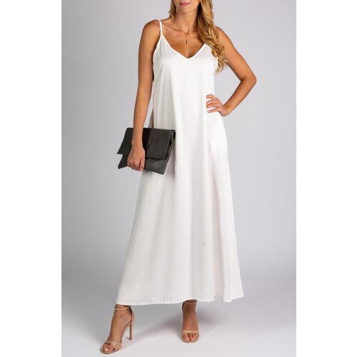 Fenzy Poletna Maxi Obleka Yasmine, Bela Cene