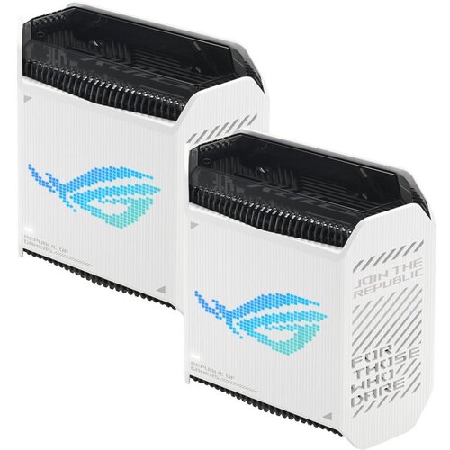 Asus Usmerjevalnik Rog Rapture Gt6 Wifi Mesh Ax10000 Tri-Band Mu-Mimo White Pack 2, (21408301) Cene