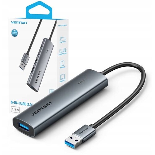 Vention Hub 5v1 USB-A0.15m Cijene