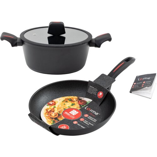 Lorme Šerpa Megastone 20cm, 2.2l + Tiganj 20cm Cene