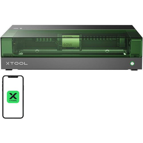 Xtool laserski gravirnik S1 40W, S1-40W-ALL-IN-ONE Slike