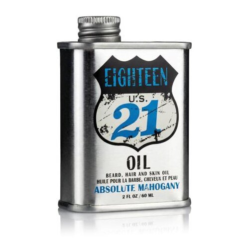 18.21 Man Made Oil Absolute Mahogany 60 ml hranjivo i jačajuće ulje za bradu, kosu i lice Cijene