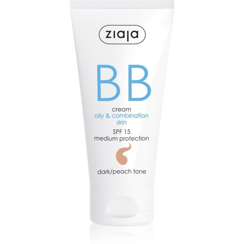 Ziaja BB Cream BB krema protiv nepravilnosti na licu nijansa Dark Peach 50 ml Slike